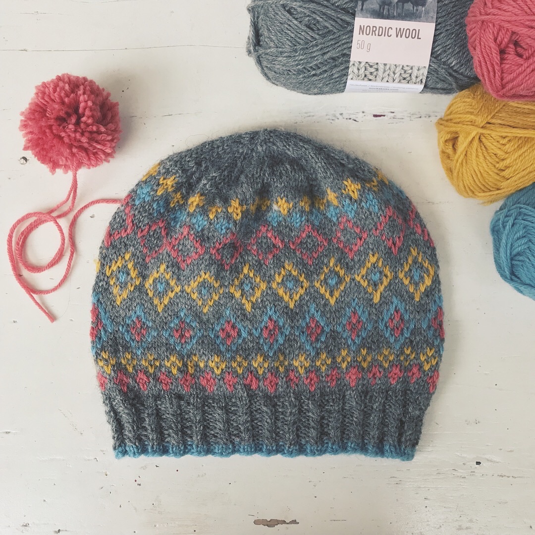 Hat Fair Isle Technique - wool and good company